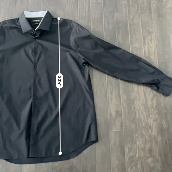 Black Marks & Spencer Autograph Tailored Fit Size 18 Dress Shirt x 2 - Picture 6 of 13